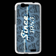 Coque Huawei Ascend G7 Since crane bleu 1953