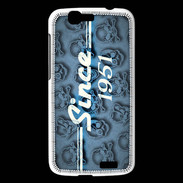Coque Huawei Ascend G7 Since crane bleu 1951