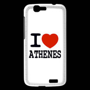 Coque Huawei Ascend G7 I love Athenes