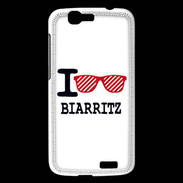 Coque Huawei Ascend G7 I love Biarritz 2