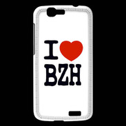 Coque Huawei Ascend G7 I love BZH