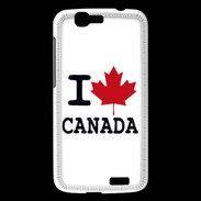 Coque Huawei Ascend G7 I love Canada 2