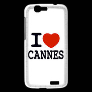 Coque Huawei Ascend G7 I love Cannes