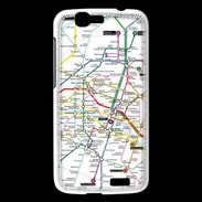 Coque Huawei Ascend G7 Plan de métro de Paris