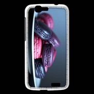Coque Huawei Ascend G7 Macaron mauve PR 10