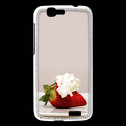 Coque Huawei Ascend G7 Fraise chantilly PR