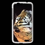 Coque Huawei Ascend G7 Portrait de tigre PB 1
