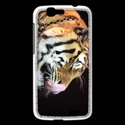 Coque Huawei Ascend G7 Portrait de tigre PB 2