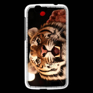 Coque Huawei Ascend G7 Portrait de tigre PB 5