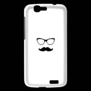 Coque Huawei Ascend G7 moustache 4