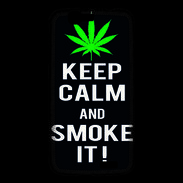 Coque Huawei Ascend G7 Keep Calm Smoke Noir