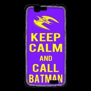 Coque Huawei Ascend G7 Keep Calm Call Batman Violet