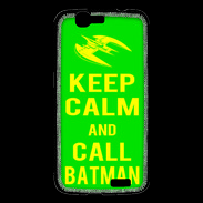 Coque Huawei Ascend G7 Keep Calm Call Batman Vert