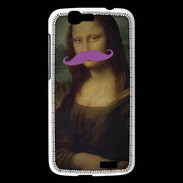 Coque Huawei Ascend G7 Moustache Mona Lisa