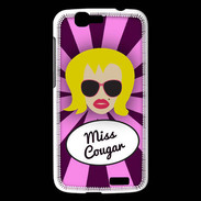 Coque Huawei Ascend G7 Miss Cougar Blonde