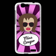 Coque Huawei Ascend G7 Miss Cougar Chatain