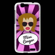 Coque Huawei Ascend G7 Miss Cougar Rousse