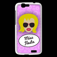 Coque Huawei Ascend G7 Miss Fiesta Blonde