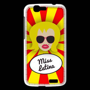 Coque Huawei Ascend G7 Miss Latina Blonde