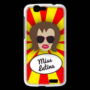 Coque Huawei Ascend G7 Miss Latina Chatain
