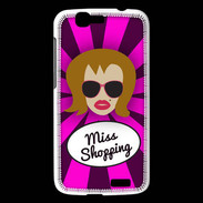 Coque Huawei Ascend G7 Miss Shopping Rousse