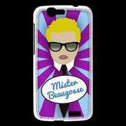 Coque Huawei Ascend G7 Mister Beau gosse Blond