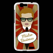 Coque Huawei Ascend G7 Mister Business Roux