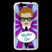Coque Huawei Ascend G7 Mister Car Roux
