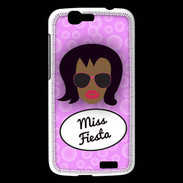 Coque Huawei Ascend G7 Miss Fiesta Black