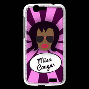 Coque Huawei Ascend G7 Miss Cougar Black