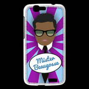 Coque Huawei Ascend G7 Mister Beau gosse Black