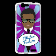 Coque Huawei Ascend G7 Mister Fashion Black