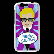 Coque Huawei Ascend G7 Mister Swag Blond