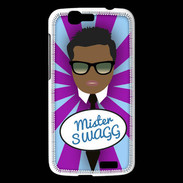 Coque Huawei Ascend G7 Mister Swag Black