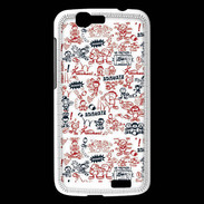 Coque Huawei Ascend G7 Adishatz All Over Rugby YM