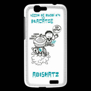 Coque Huawei Ascend G7 Adishatz Placage rugby