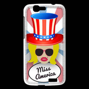 Coque Huawei Ascend G7 Miss USA Blonde