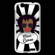 Coque Huawei Ascend G7 Miss Corse Black