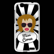 Coque Huawei Ascend G7 Miss Corse Rousse