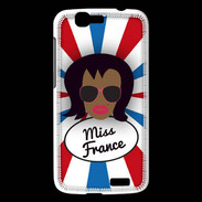 Coque Huawei Ascend G7 Miss France Black