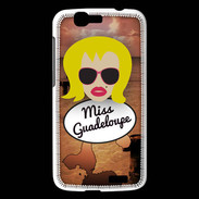 Coque Huawei Ascend G7 Miss Guadeloupe Blonde