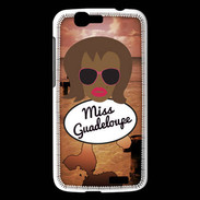 Coque Huawei Ascend G7 Miss Guadeloupe Black