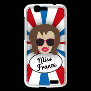Coque Huawei Ascend G7 Miss France Chatain