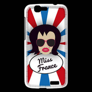 Coque Huawei Ascend G7 Miss France Brune