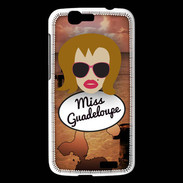 Coque Huawei Ascend G7 Miss Guadeloupe Rousse