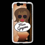 Coque Huawei Ascend G7 Miss Guyane Black