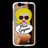 Coque Huawei Ascend G7 Miss Guyane Blonde