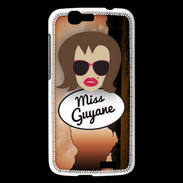 Coque Huawei Ascend G7 Miss Guyane Chatain