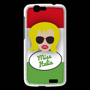 Coque Huawei Ascend G7 Miss Italie Blonde