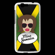 Coque Huawei Ascend G7 Miss Jamaica Chatain